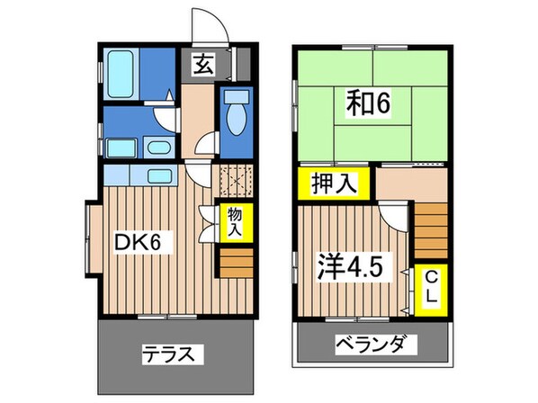 コンペックス芹が谷の物件間取画像